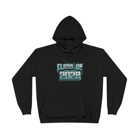 Class Of 2028 Black Hoodie