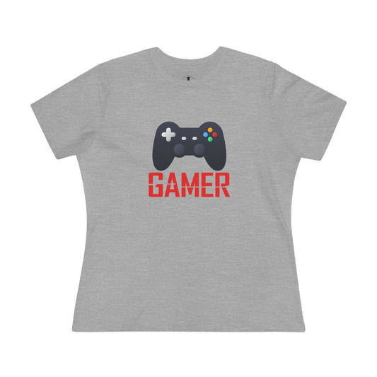 Gamer Grey Womens T-Shirt