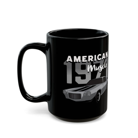 1971 Muscle Car Black Mug
