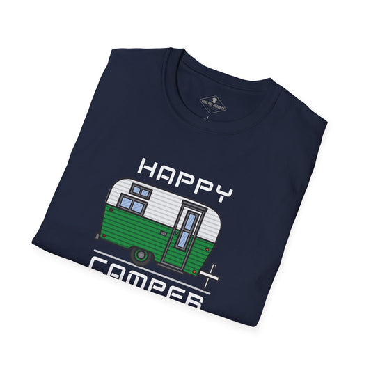 Happy Camper Navy Blue T-Shirt