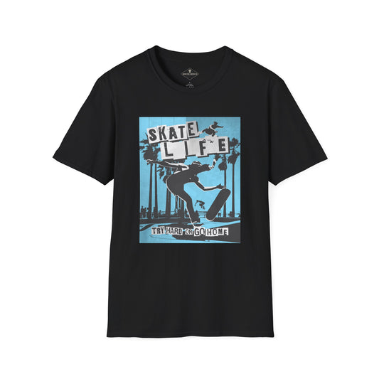 Skate Life Black T-Shirt