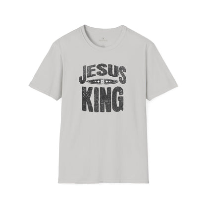Jesus Is King Silver Grey T-Shirt