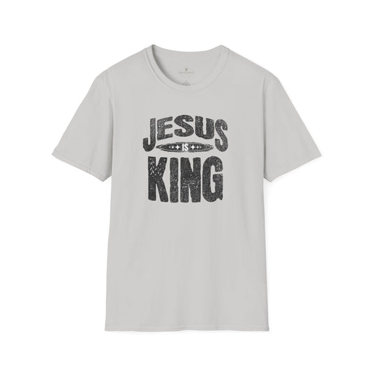 Jesus Is King Silver Grey T-Shirt