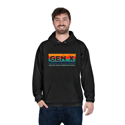 Gen X Black Hoodie