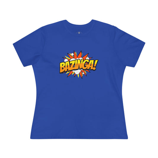 Bazinga Royal Womens T-Shirt