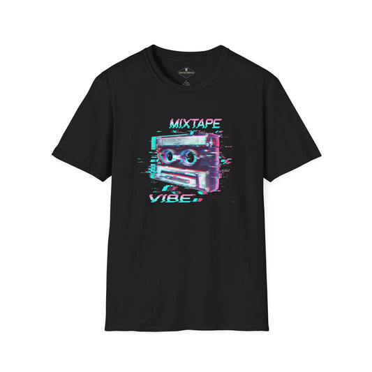 Mix Tape Vibes Black T-Shirt