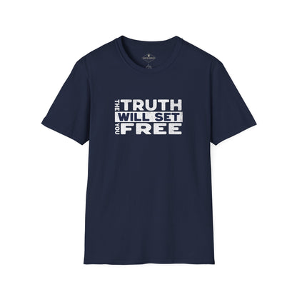 The Truth Will Set You Free Navy Blue T-Shirt
