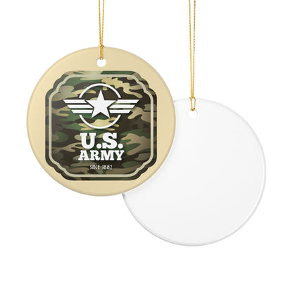 US Army Christmas Tree Ornament