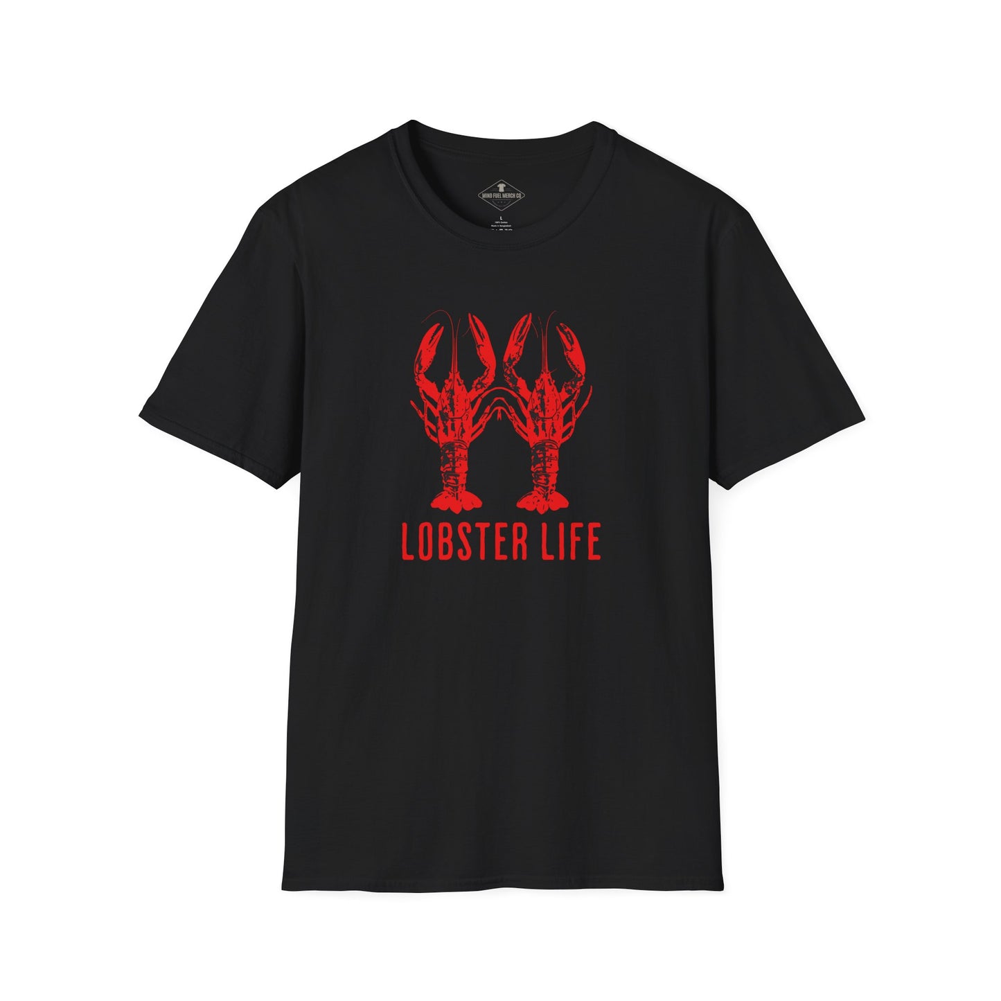 Lobster Life Black T-Shirt