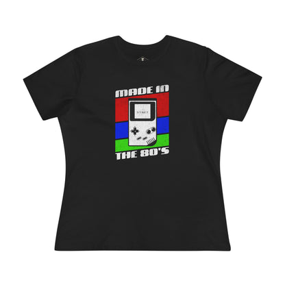 Made In The 80's Black Womens T-Shirt