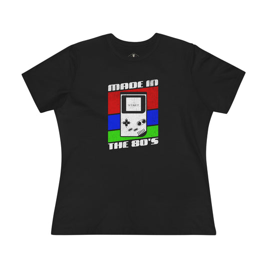 Made In The 80's Black Womens T-Shirt