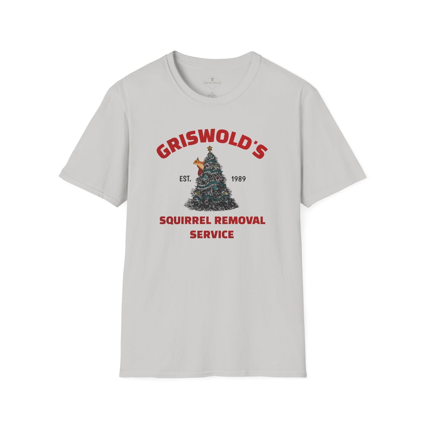 Griswold's Squirrel Removal Silver Grey T-Shirt