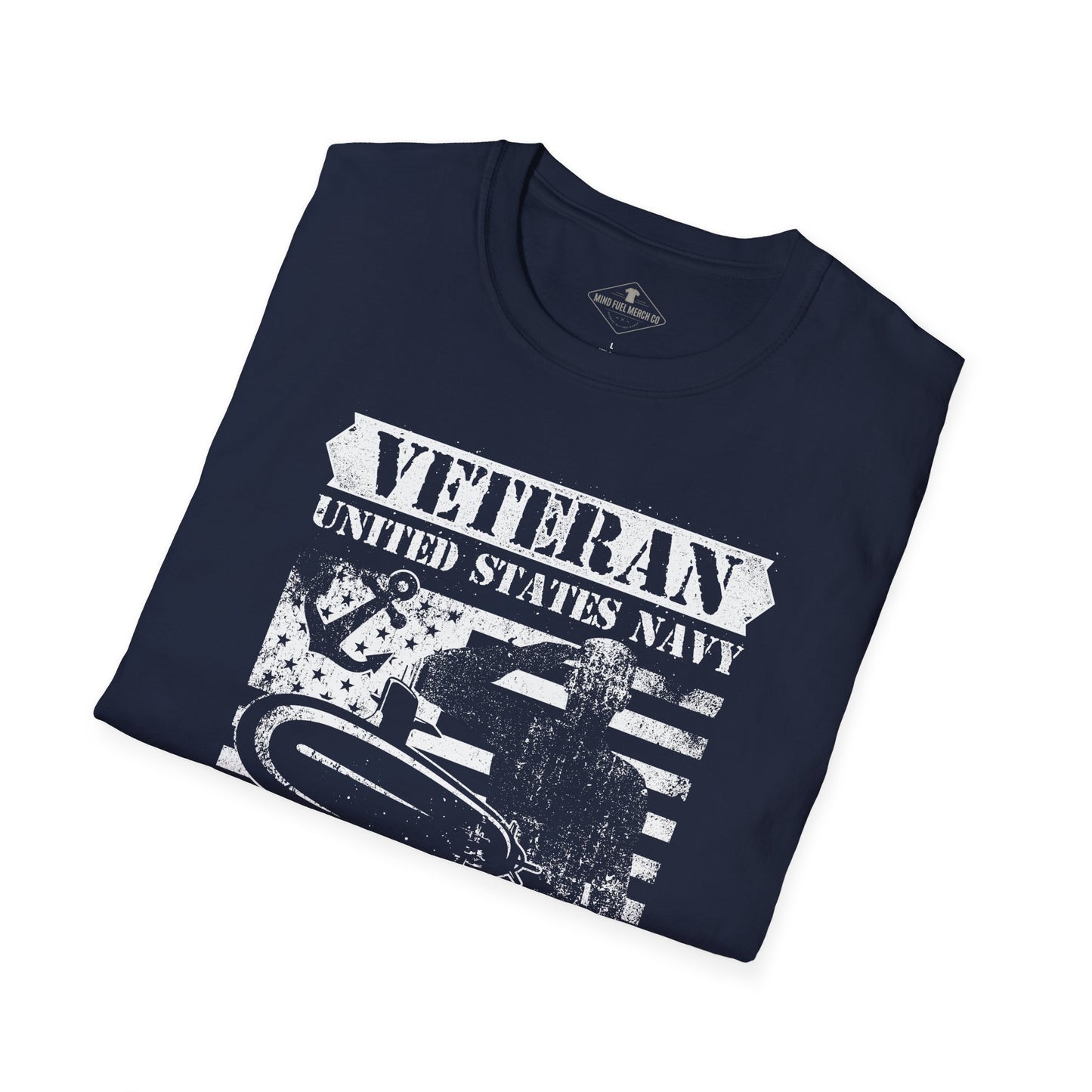 US Navy Veteran Silent Service Blue T-Shirt