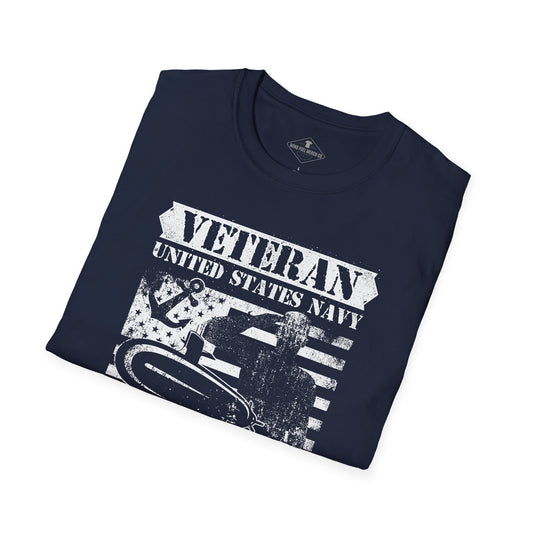 US Navy Veteran Silent Service Blue T-Shirt