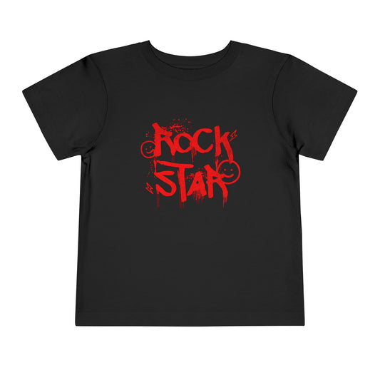 Rock Star Black Toddler T-Shirt