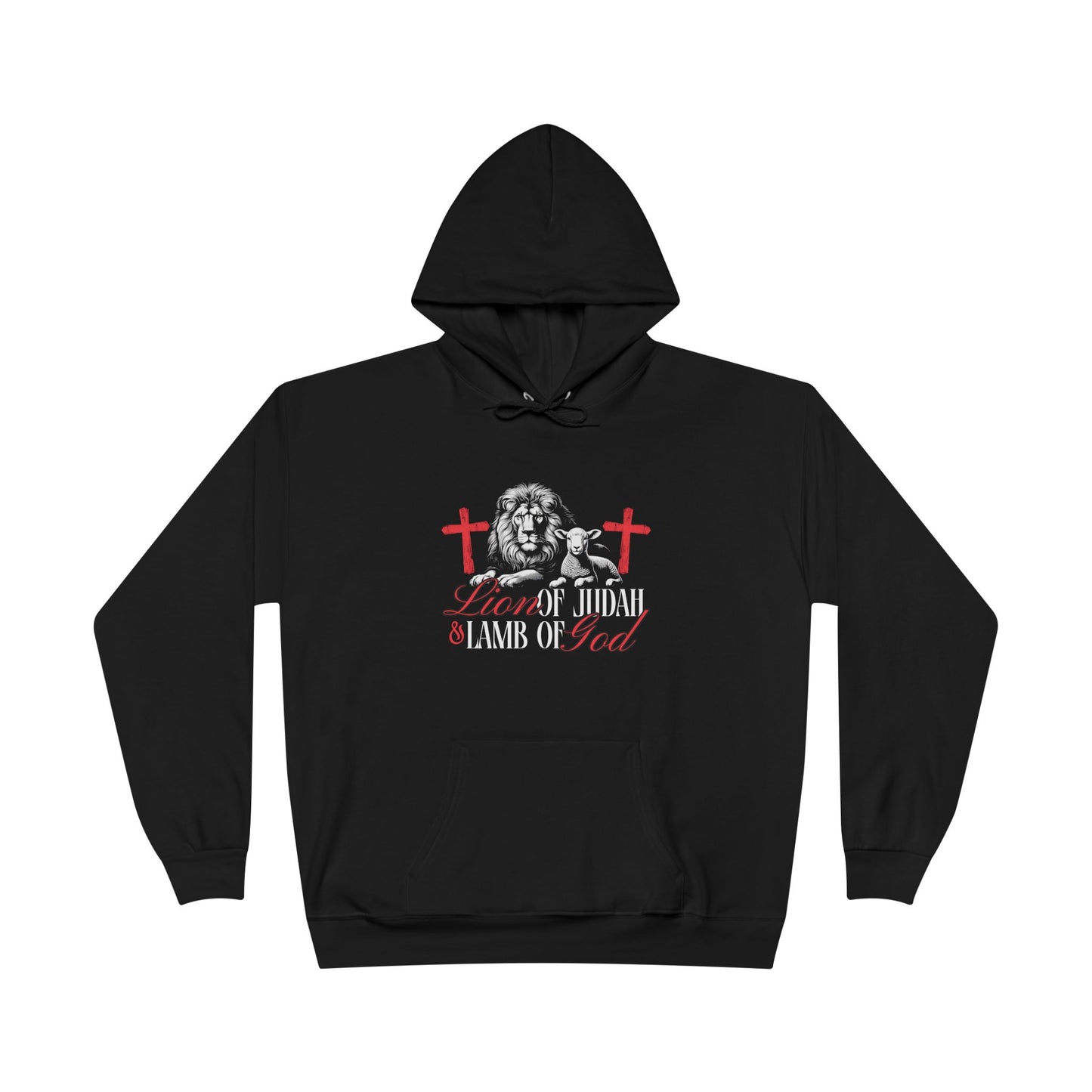 Lion Of Judah Black Hoodie