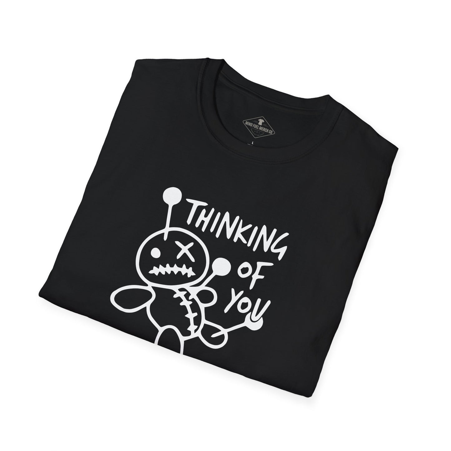 Thinking Of You Doll Black T-Shirt