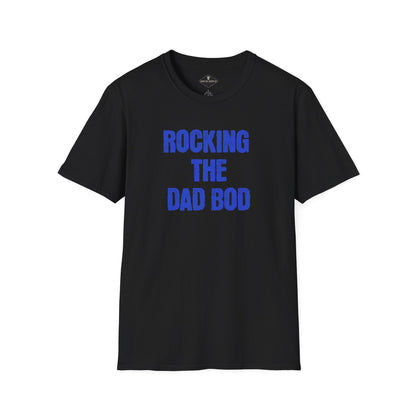 Rocking The Dad Bod Black T-Shirt
