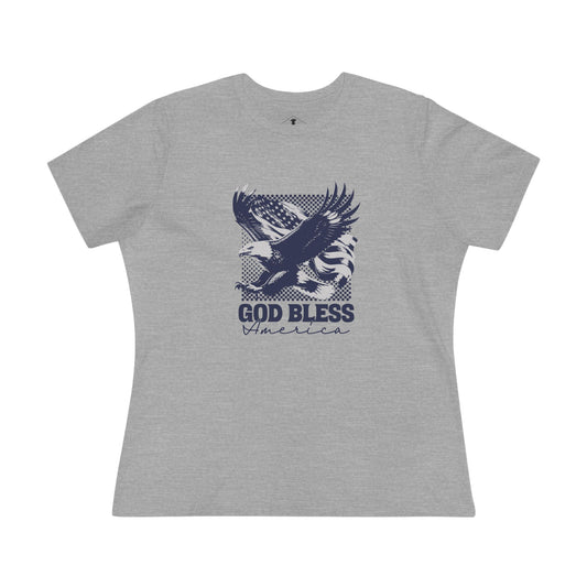 God Bless America Womens T-Shirt