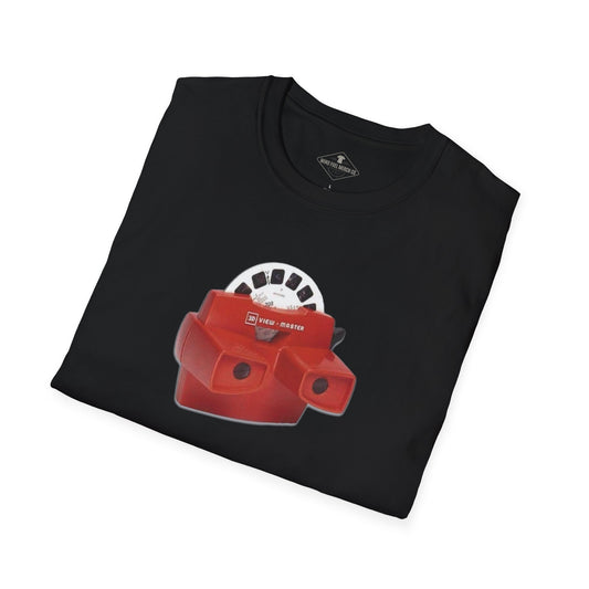 Vintage View Master Black T-Shirt