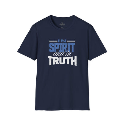 In Spirit And In Truth Navy Blue T-Shirt