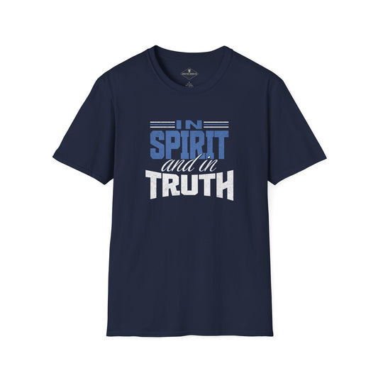 In Spirit And In Truth Navy Blue T-Shirt