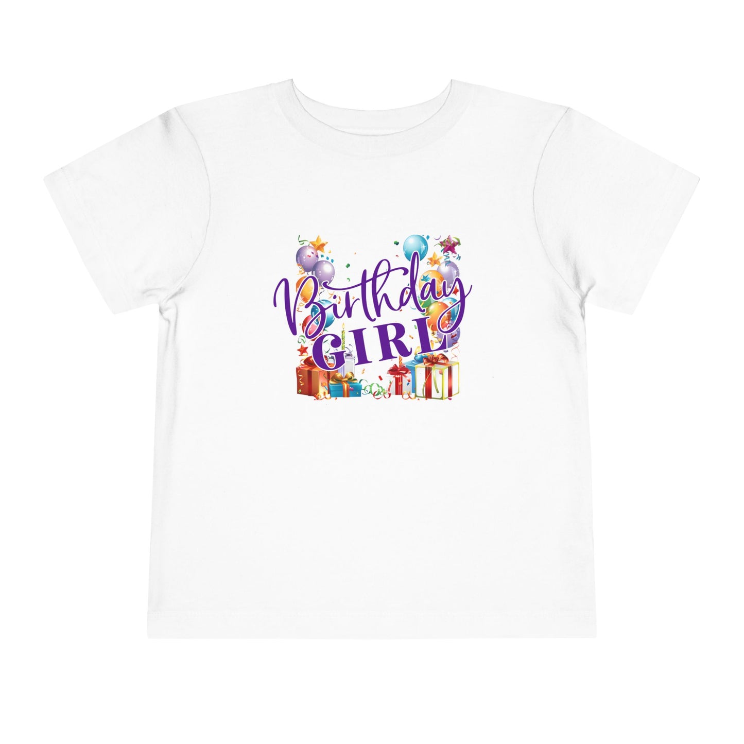 Birthday Girl White Toddler T-Shirt