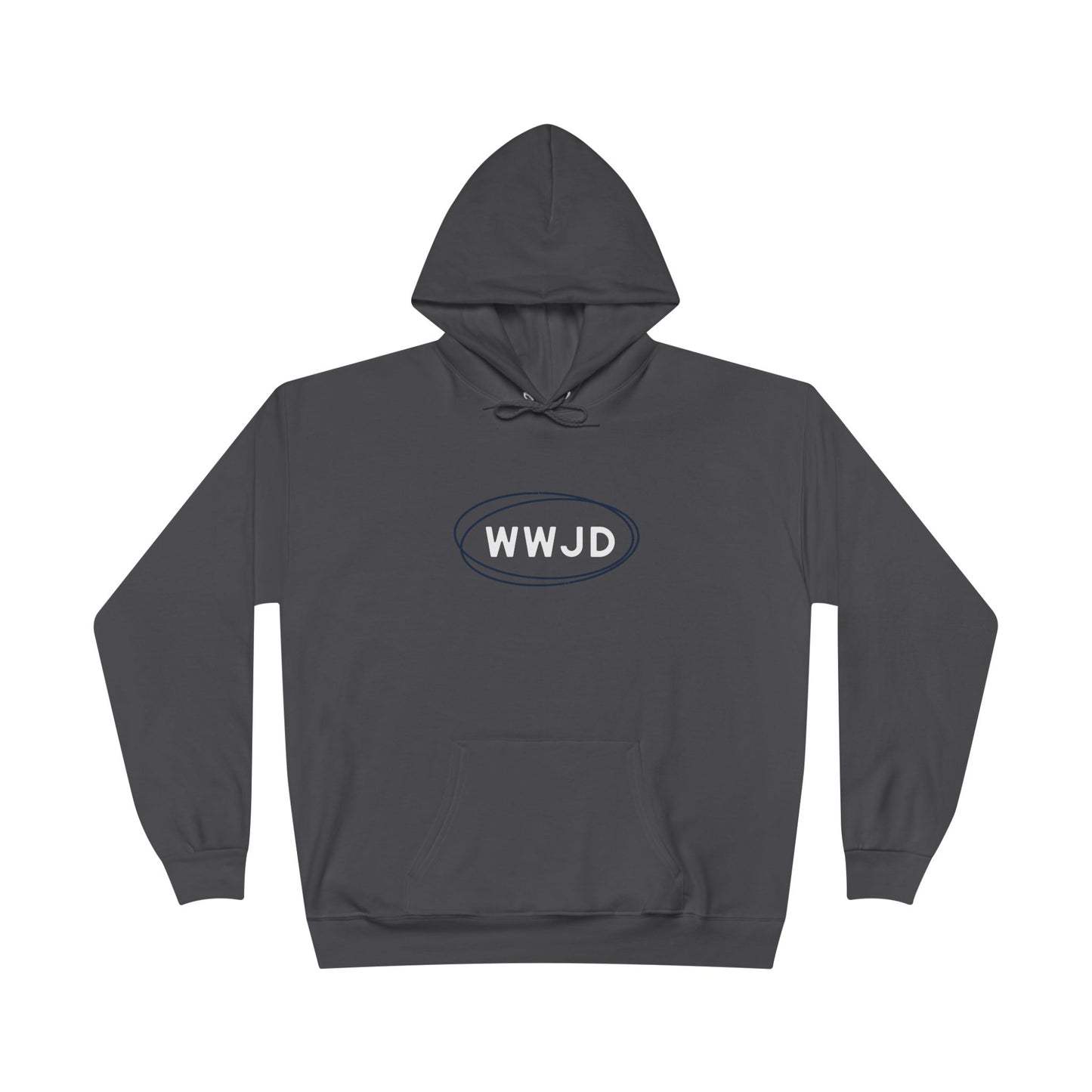 WWJD Charcoal Hoodie