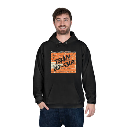867-5309 Black Hoodie
