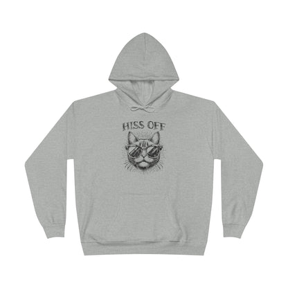 Hiss Off Grey Hoodie