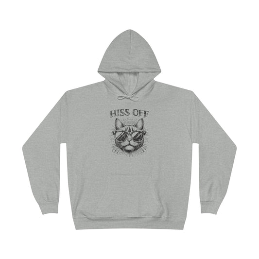 Hiss Off Grey Hoodie