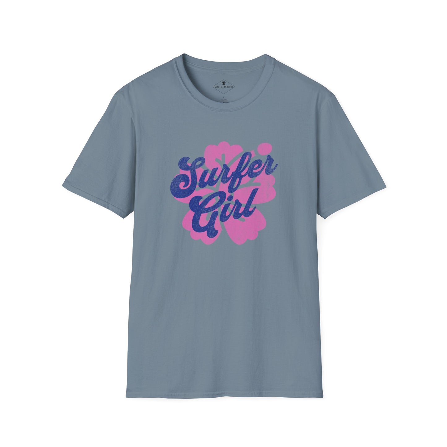 Surfer Girl Slate Blue T-Shirt