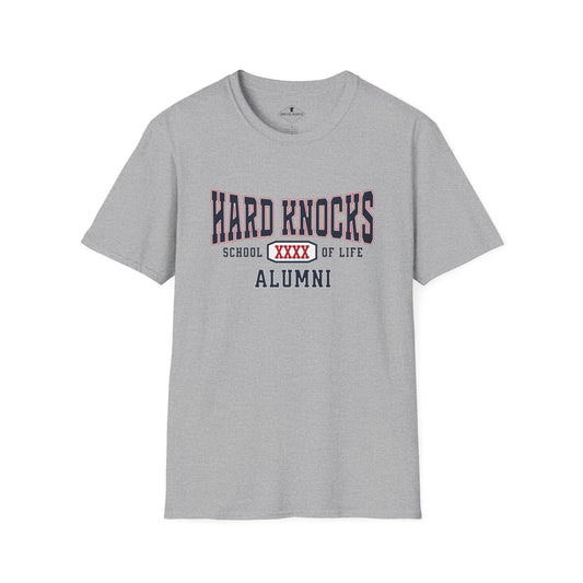 Hard Knocks School of Life Grey T-Shirt
