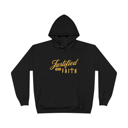 Justified By Faith Black Hoodie