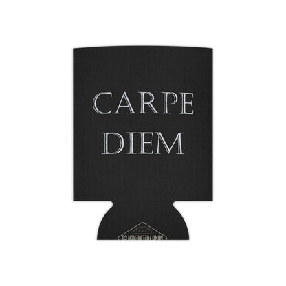 Carpe Diem Black Koozie Can Cooler