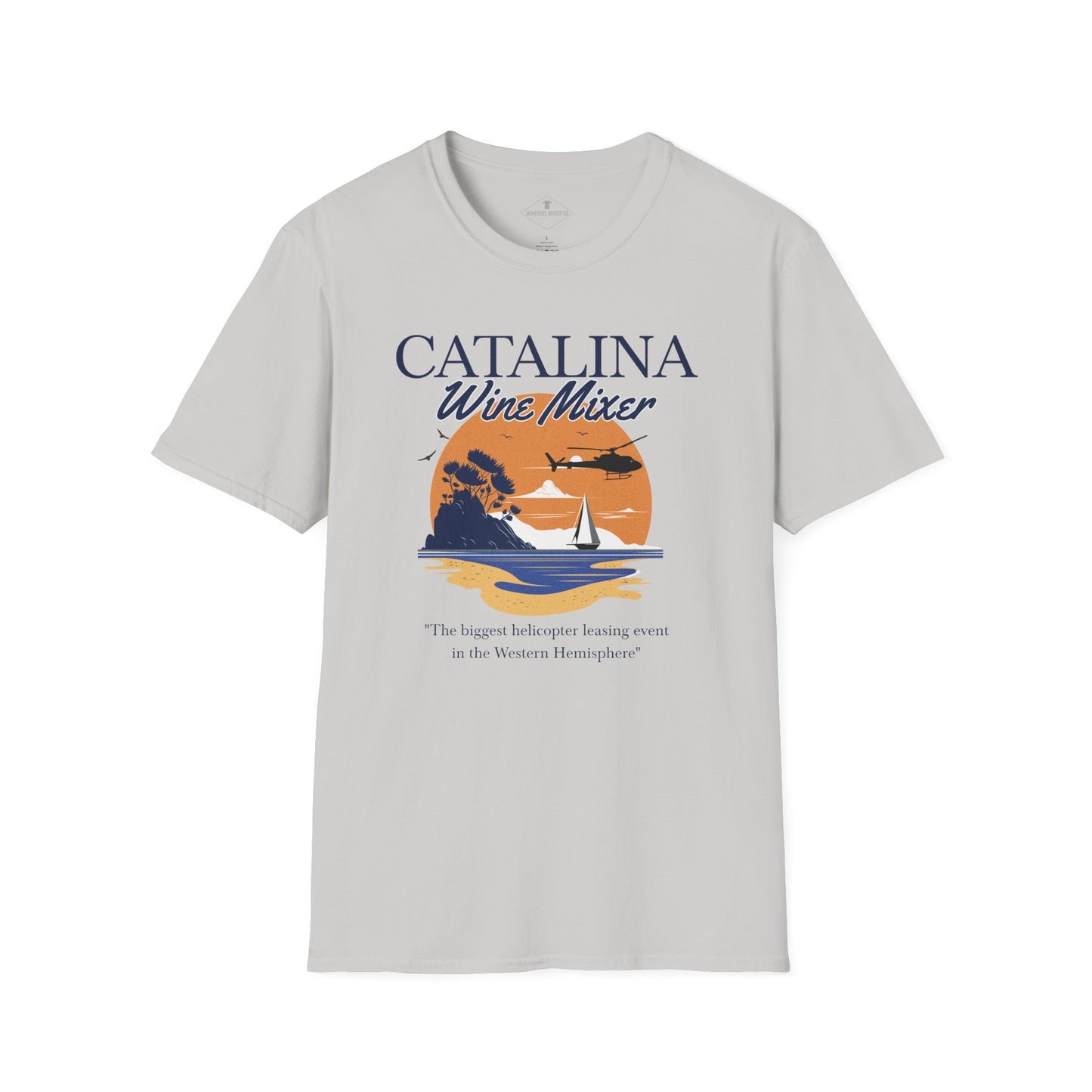 Catalina Wine Mixer Silver Grey T-Shirt