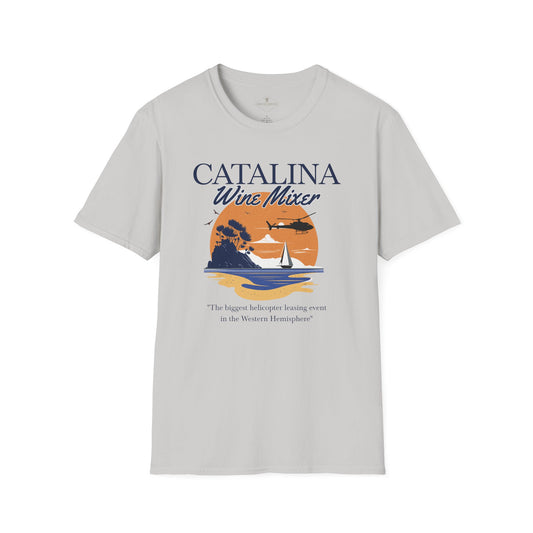 Catalina Wine Mixer Silver Grey T-Shirt