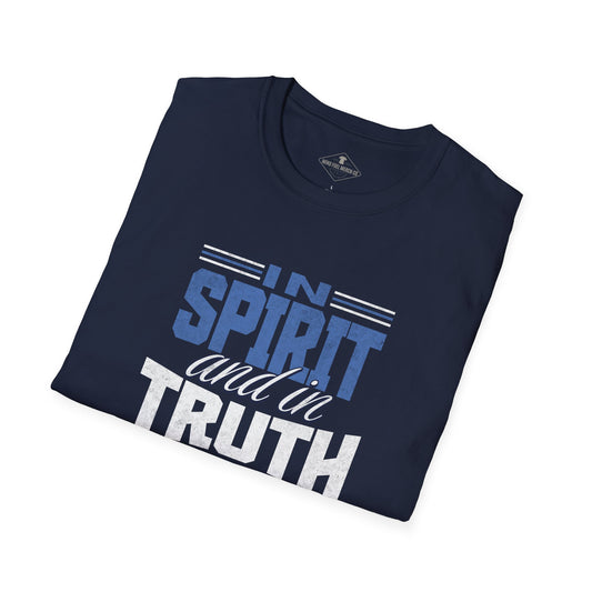 In Spirit And In Truth Navy Blue T-Shirt