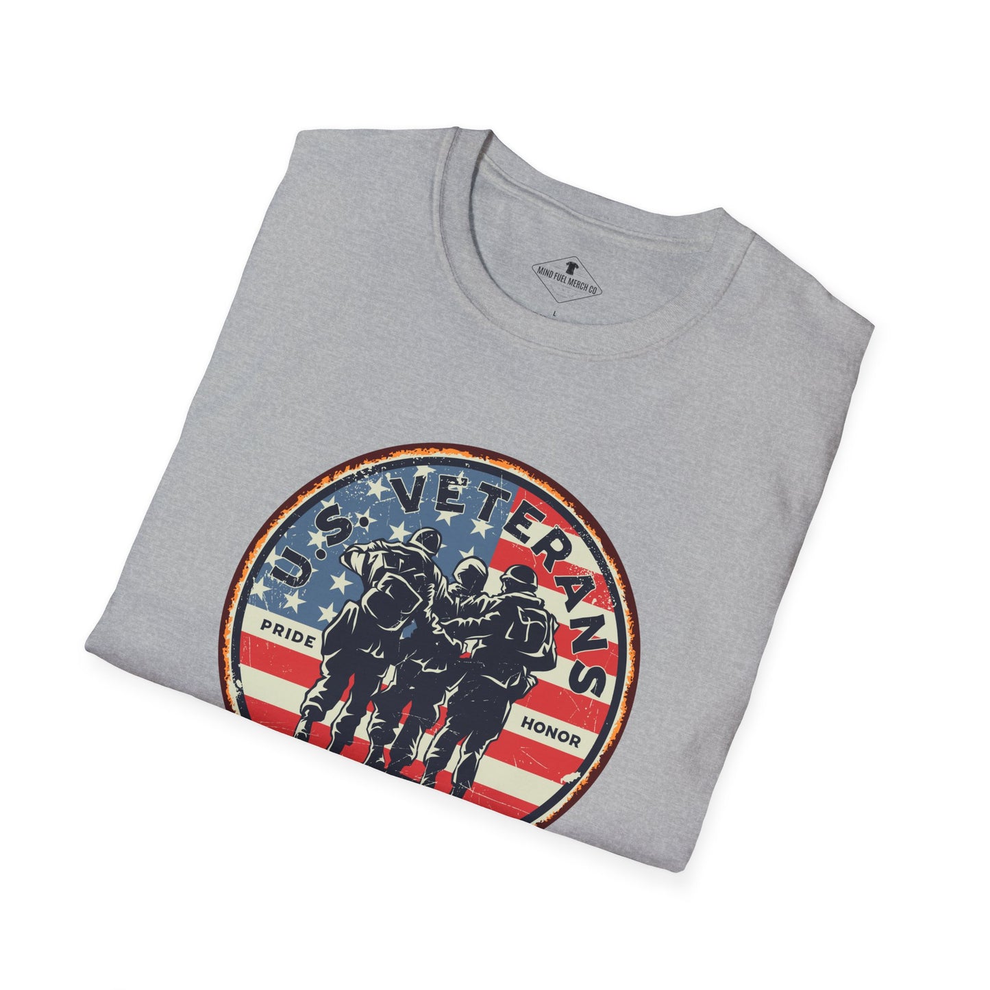 US Veterans Grey T-Shirt