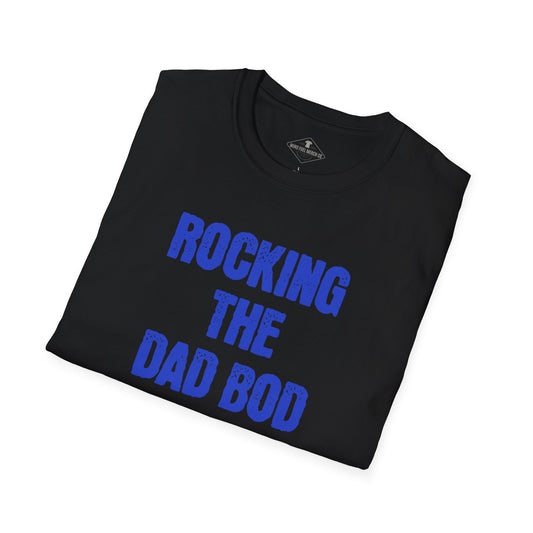 Rocking The Dad Bod Black T-Shirt