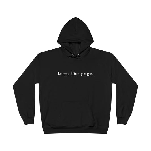 Turn The Page Black Hoodie