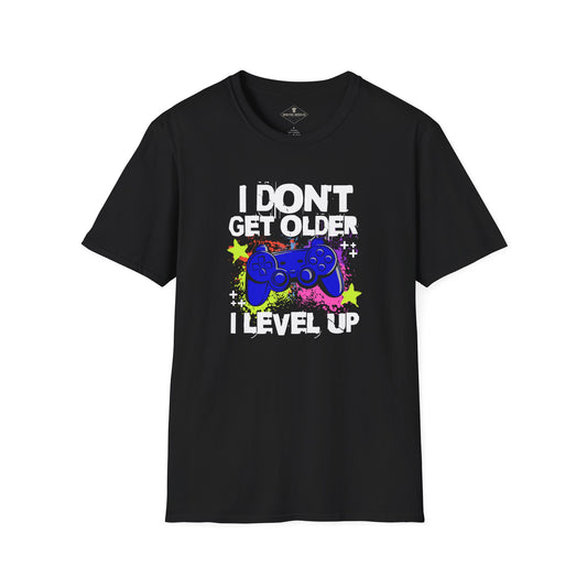 Level Up Black T-Shirt