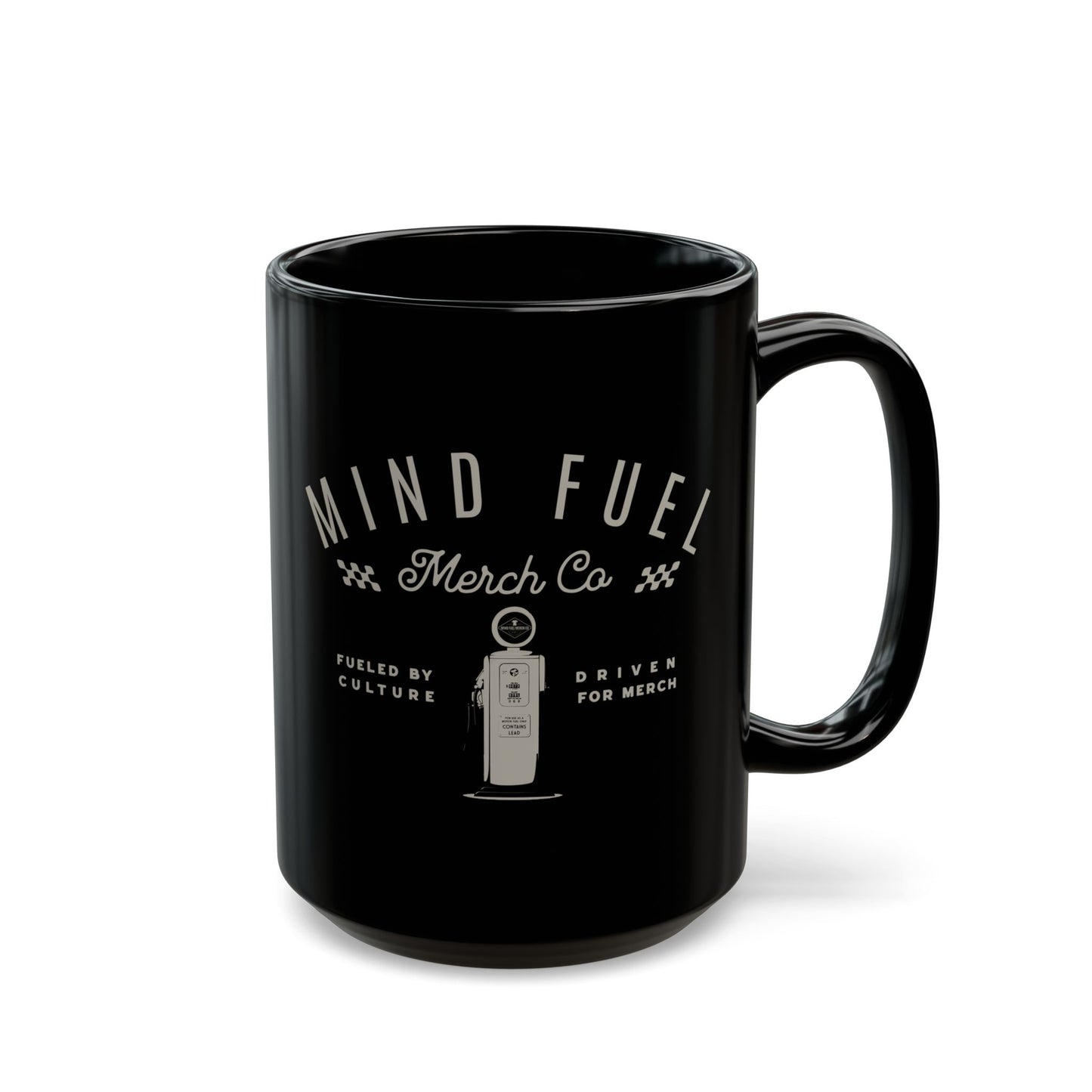 Mind Fuel Merch Black Mug