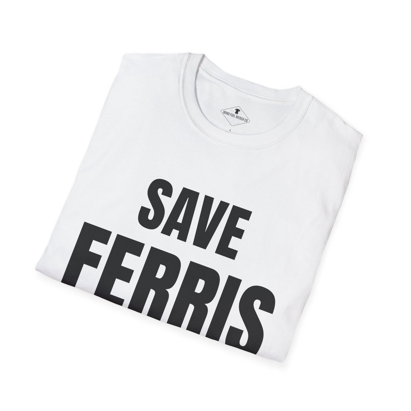 Save Ferris 1980's White T-Shirt