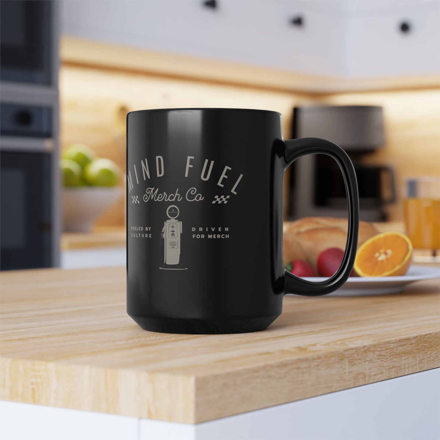 Mind Fuel Merch Black Mug