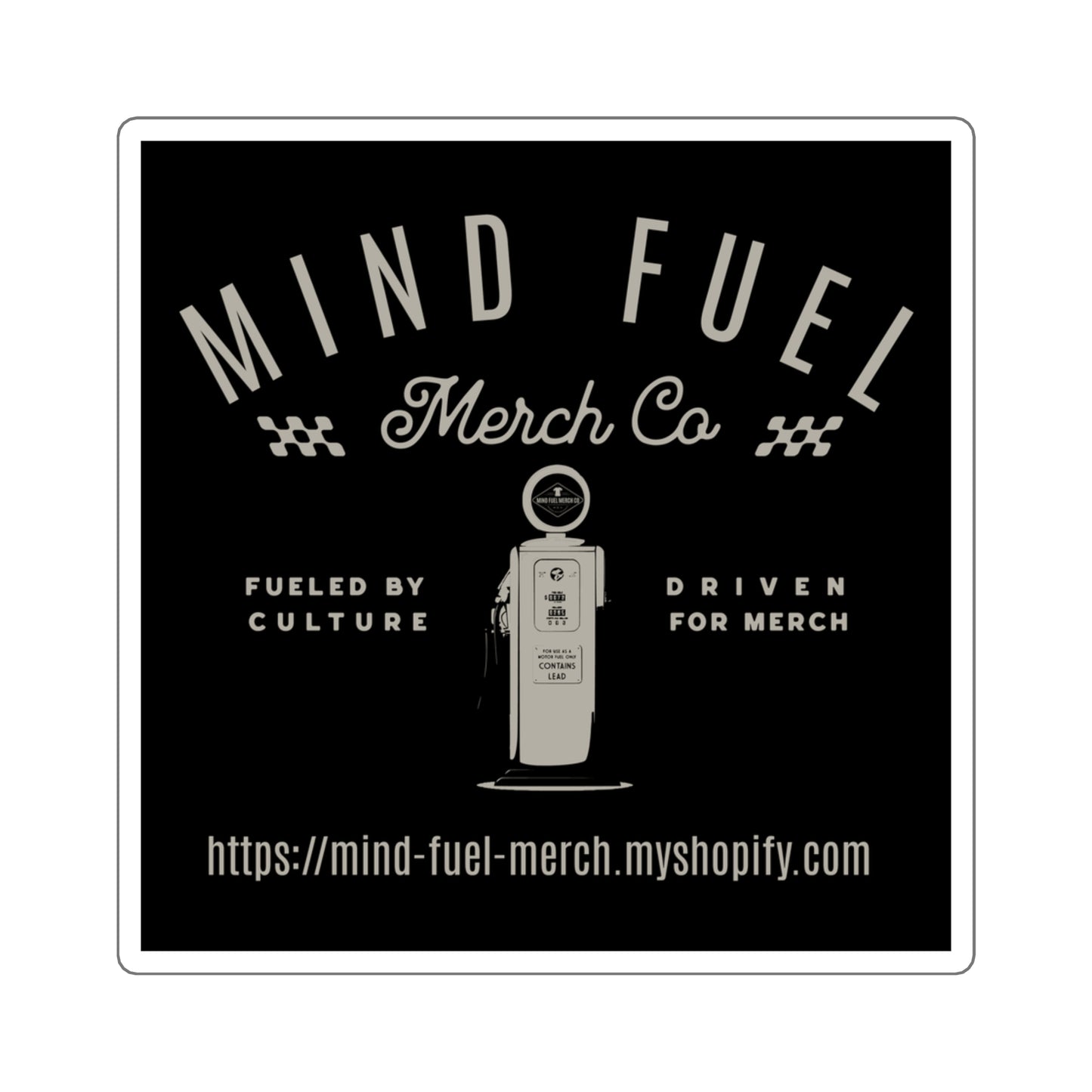 Mind Fuel Merch Sticker