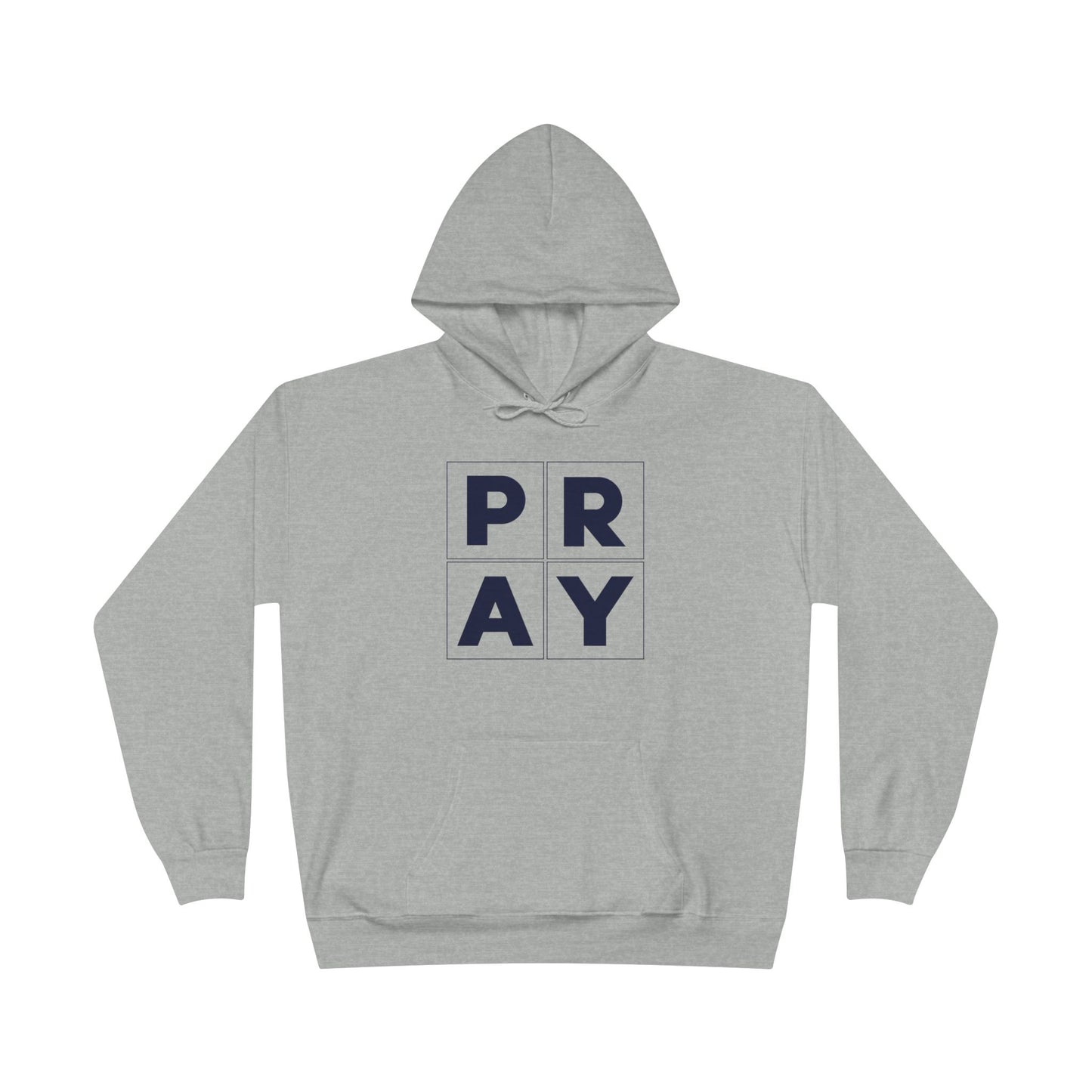 Pray Grey Hoodie
