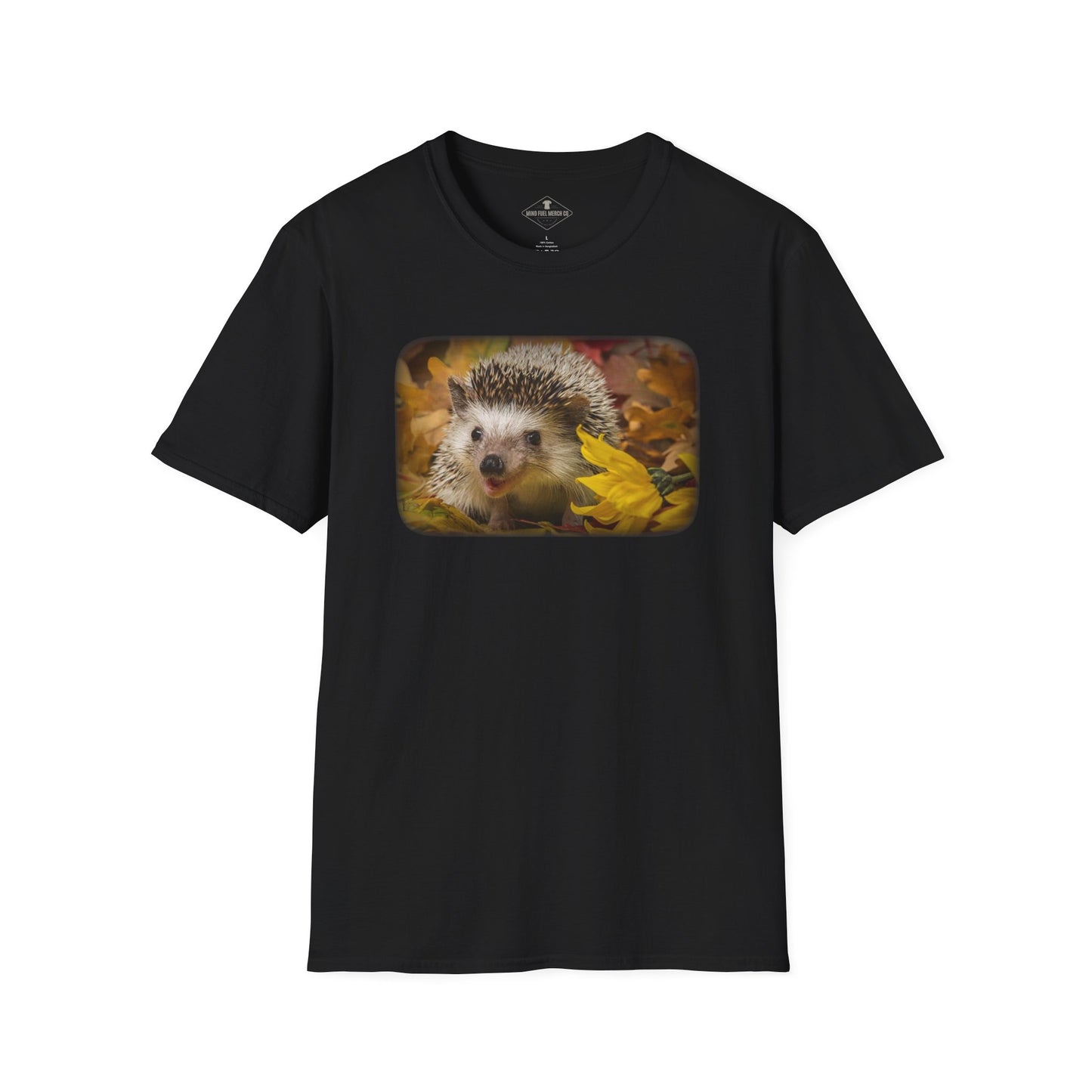 Hedgehog Black T-Shirt