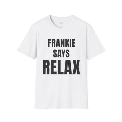 Frankie Says Relax 1980's White T-Shirt