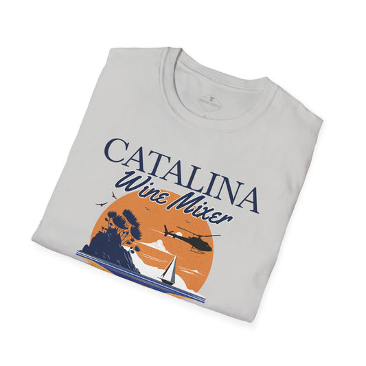 Catalina Wine Mixer Silver Grey T-Shirt